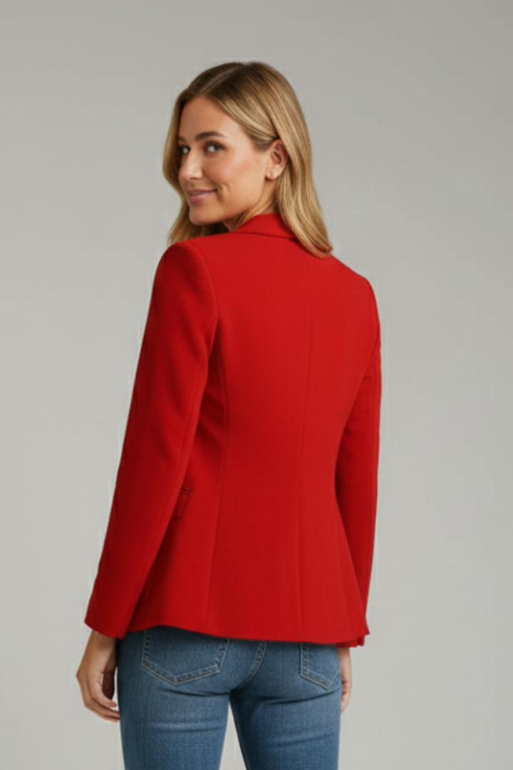 HONORINE - BLAZER DE UN BOTÓN CON SOLAPA