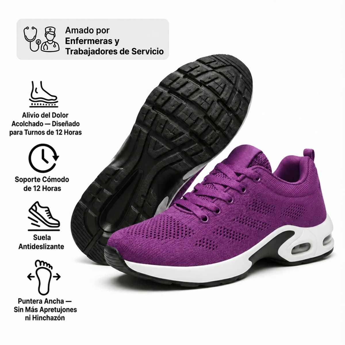 PAUSA - ZAPATOS DE CONFORT 12H
