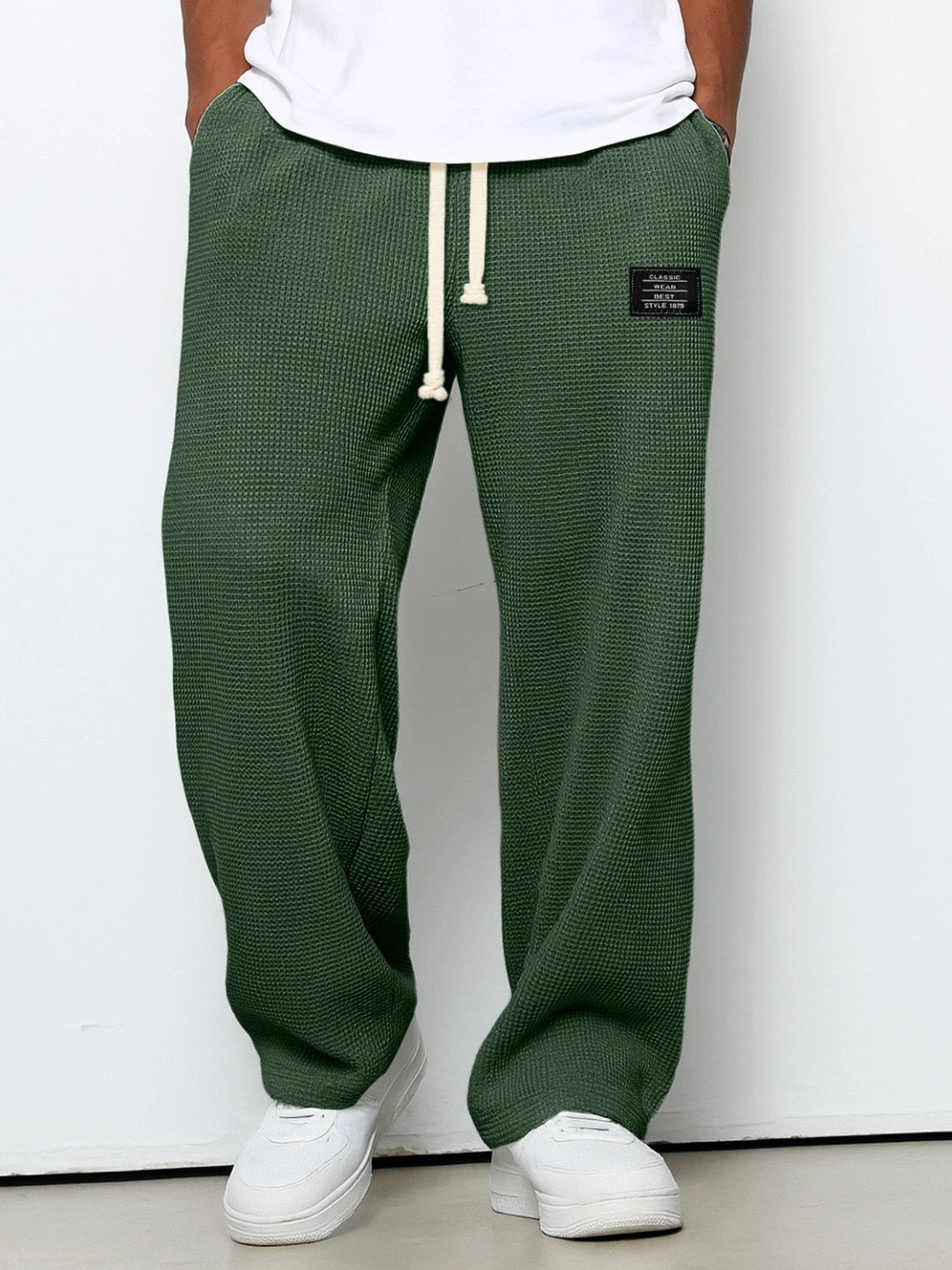 LINOX - PANTALÓN CORTE ANCHO Y AJUSTABLE