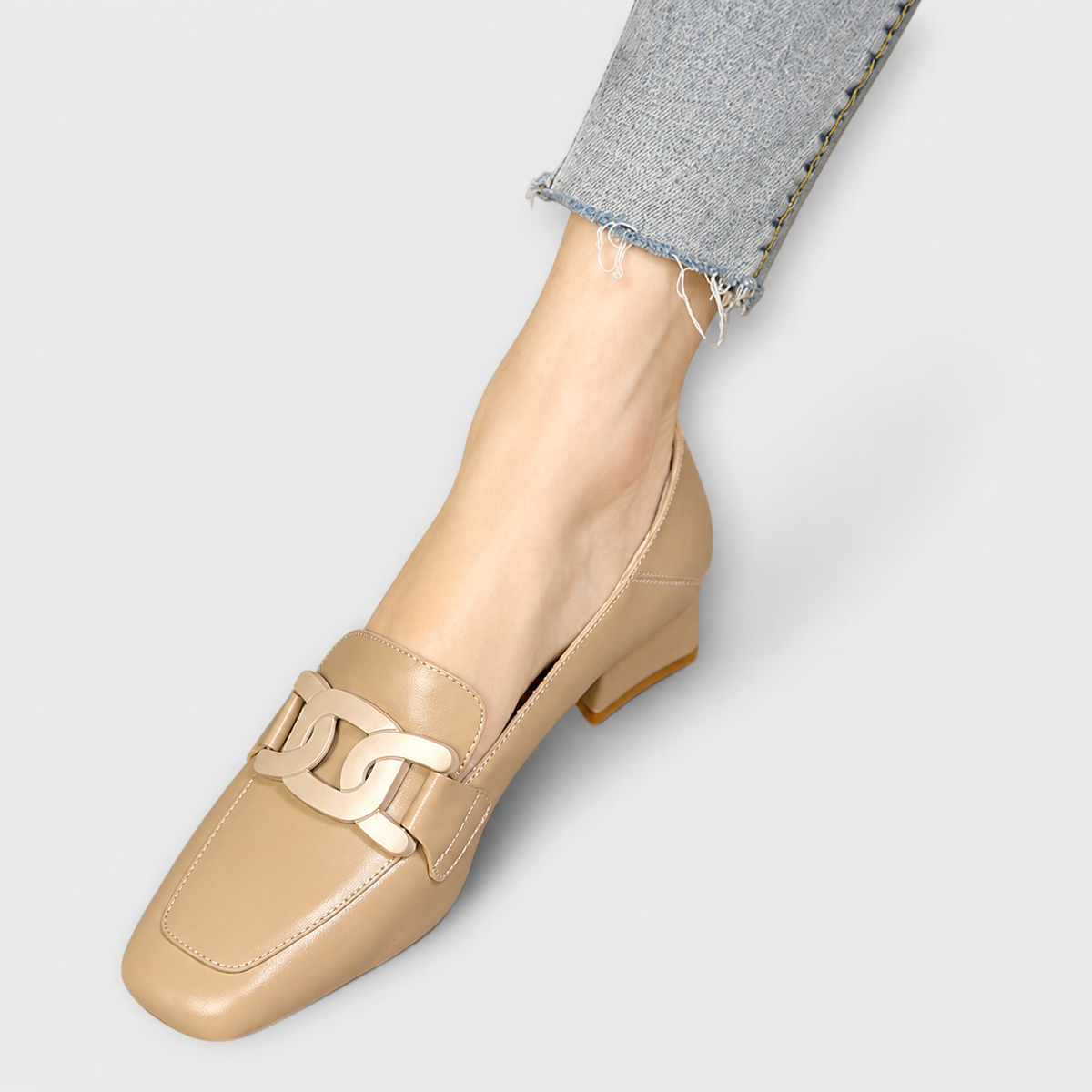 MONIKA - MOCASINES CON TACÓN