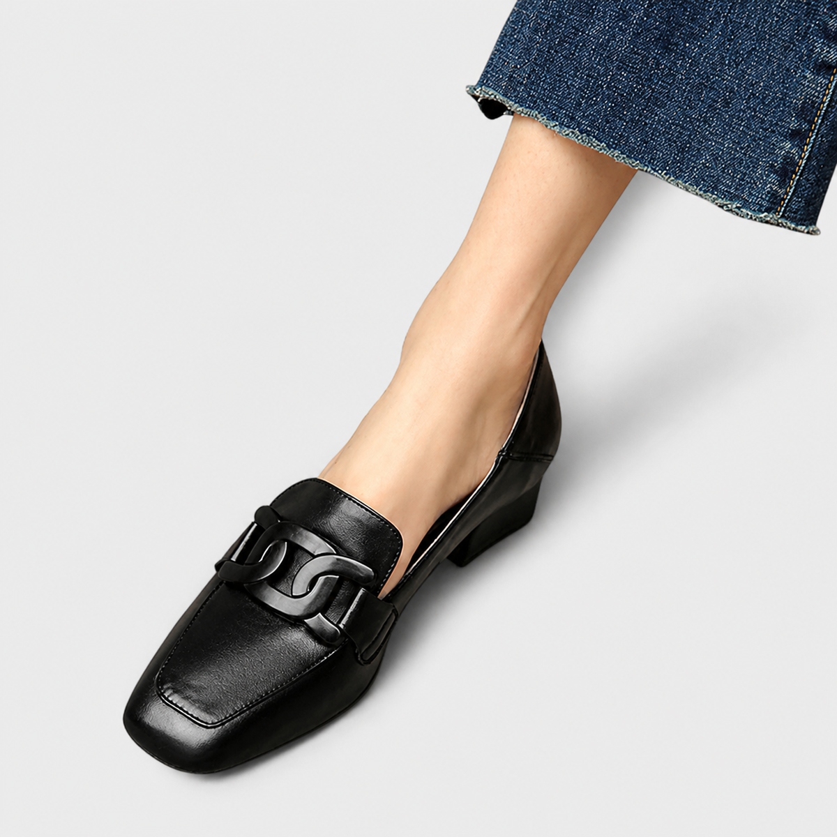 MONIKA - MOCASINES CON TACÓN