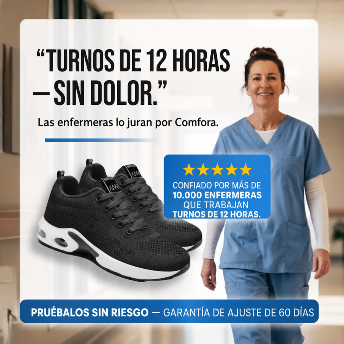 PAUSA - ZAPATOS DE CONFORT 12H