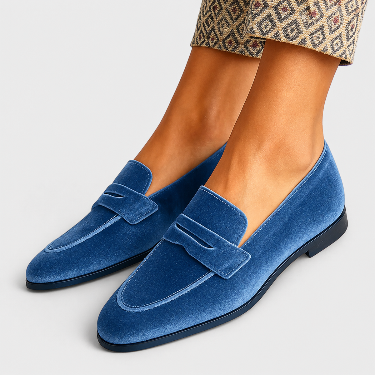 LISETTE - MOCASINES DE TERCIOPELO