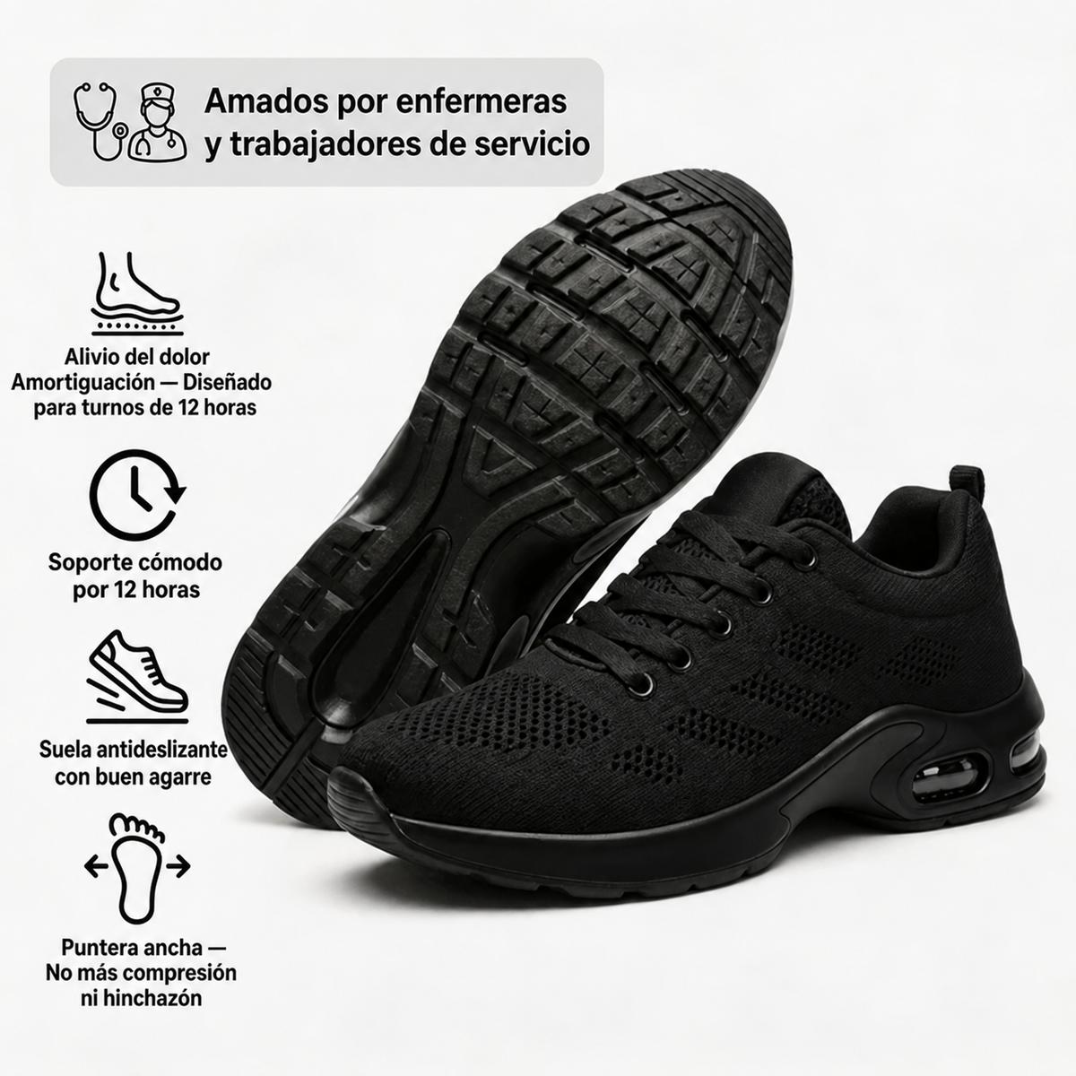 PAUSA - ZAPATOS DE CONFORT 12H