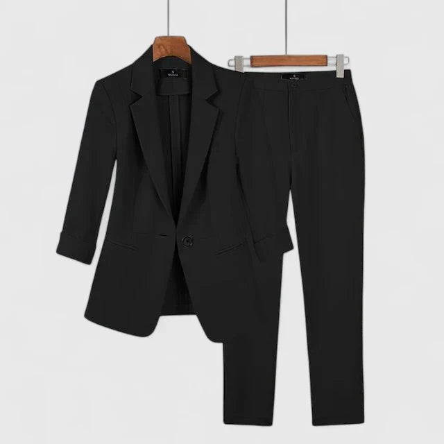 NYVANNA - CONJUNTO DE BLAZER Y PANTALÓN