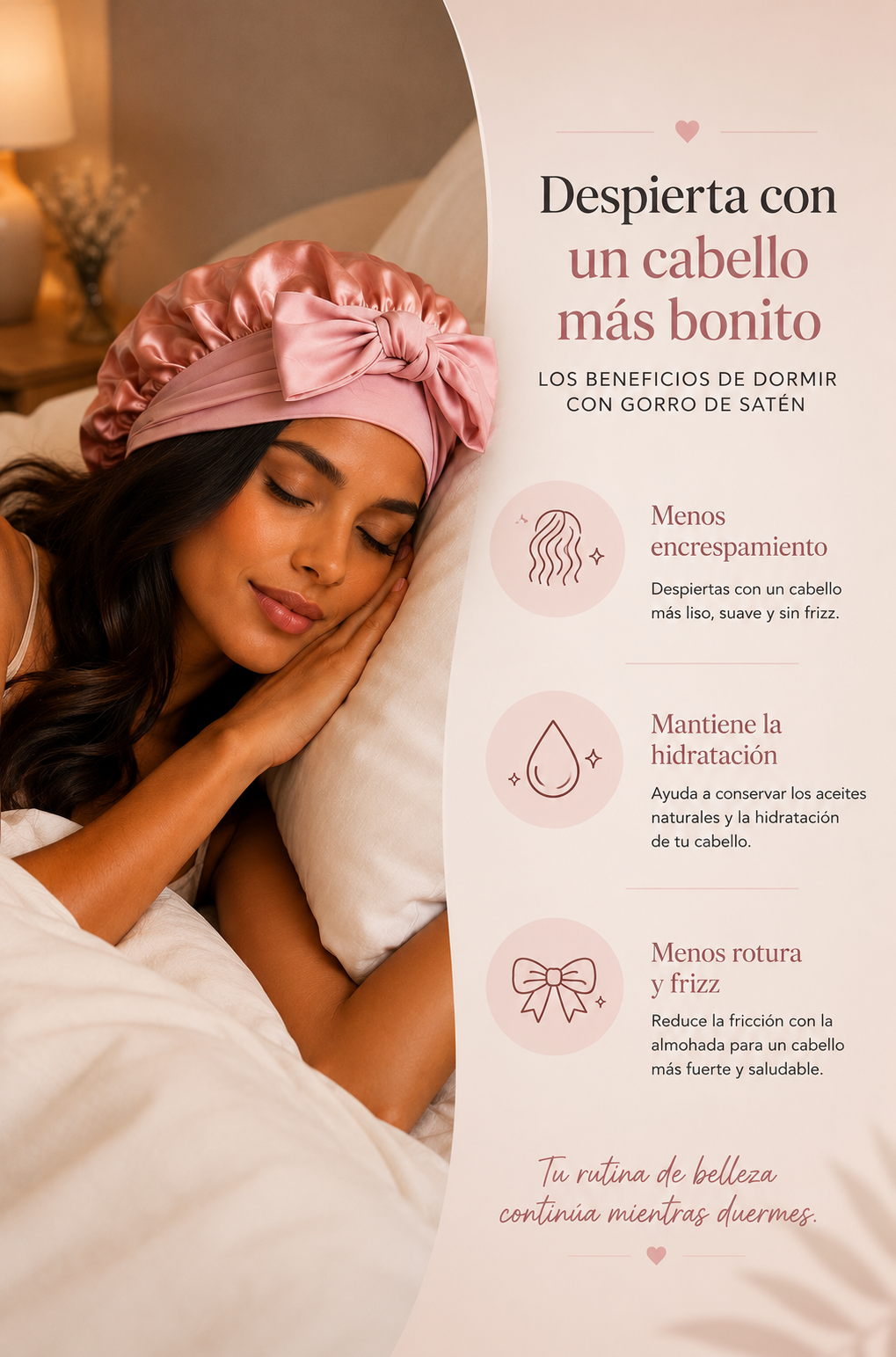 GORRO DE DORMIR DULCES SUEÑOS
