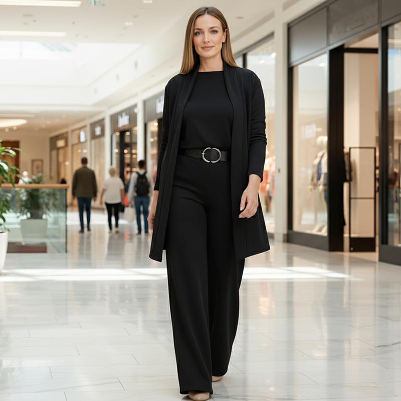 REIGH - CONJUNTO ELEGANTE DE TRES PIEZAS