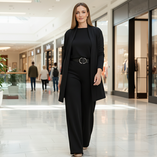 REIGH - CONJUNTO ELEGANTE DE TRES PIEZAS