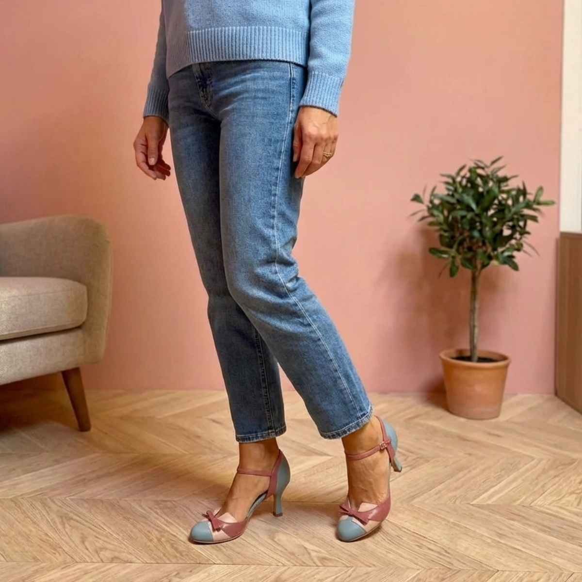 TACONES ERGONÓMICOS VINTAGE