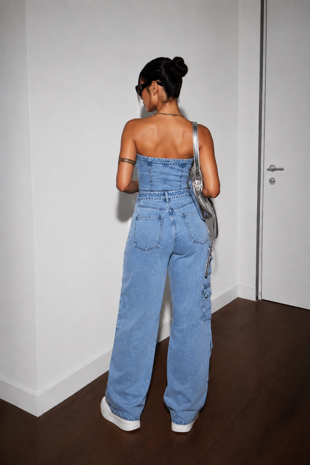 MONO DE MEZCLILLA OFF SHOULDER