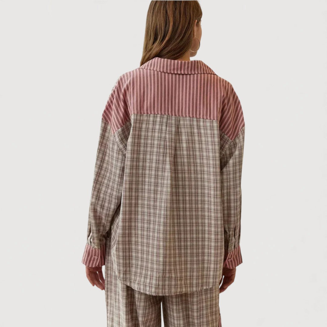 LORIENNE - CONJUNTO DE PIJAMA HOLGADO