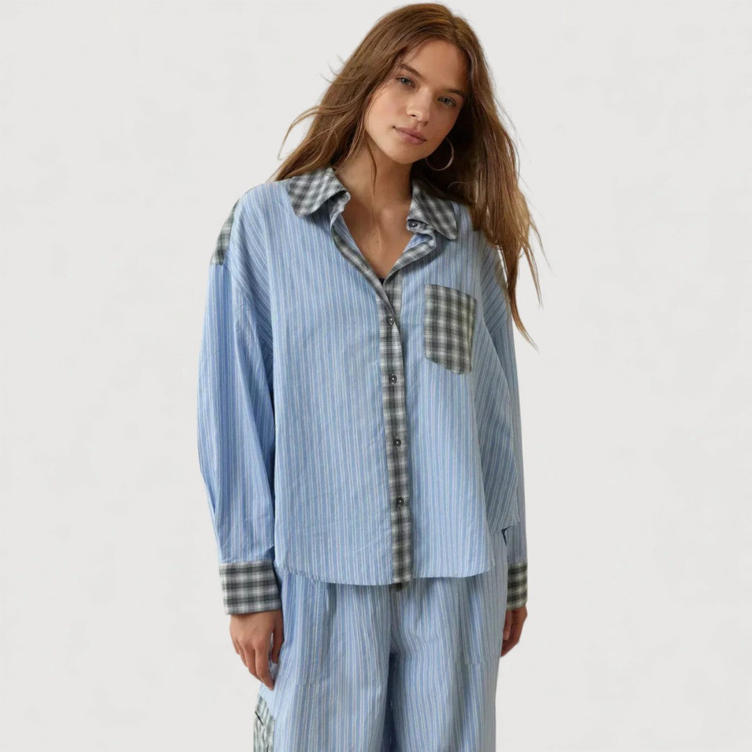 LORIENNE - CONJUNTO DE PIJAMA HOLGADO