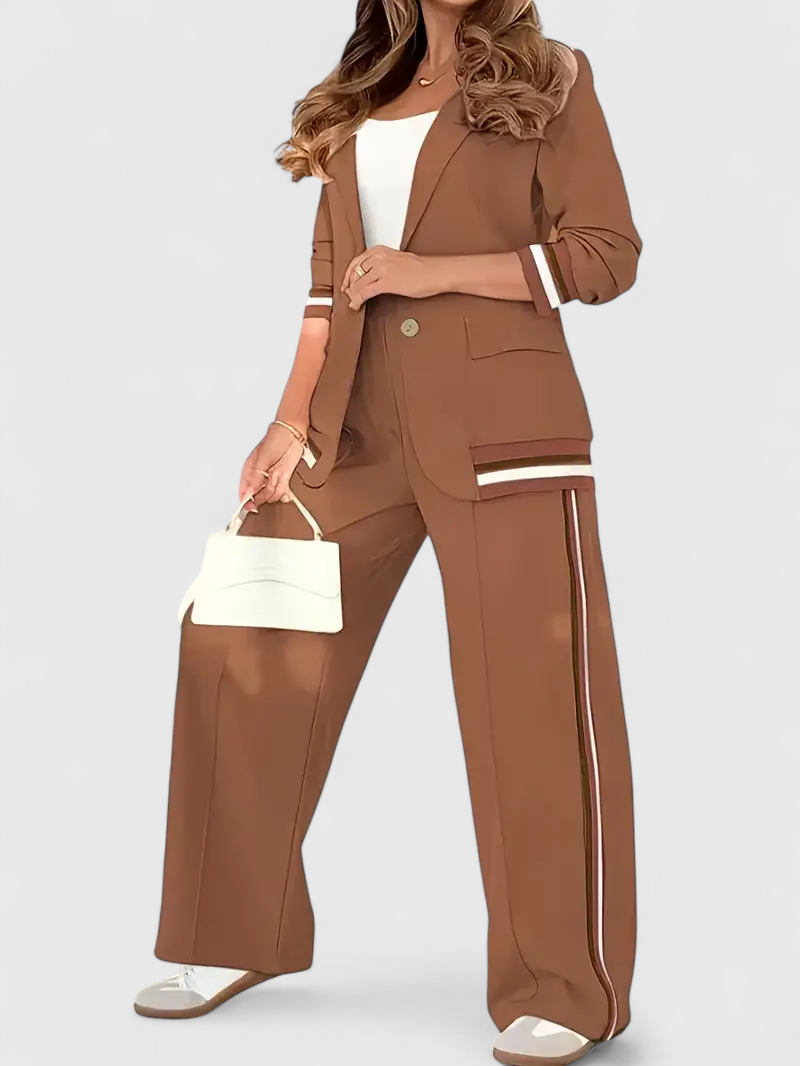SIGNE - CONJUNTO URBANO DE CAMISA Y PANTALÓN