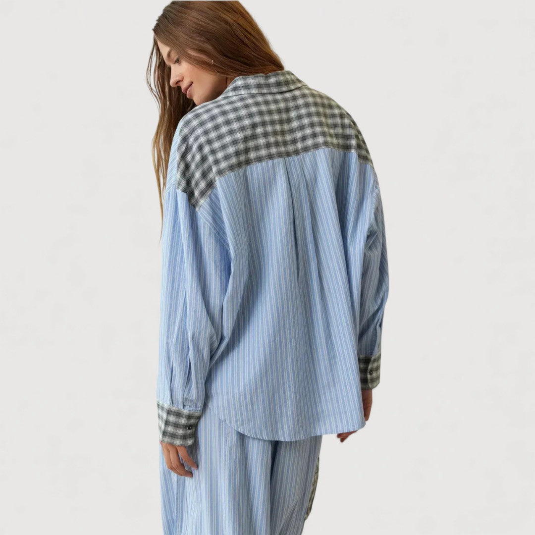 LORIENNE - CONJUNTO DE PIJAMA HOLGADO