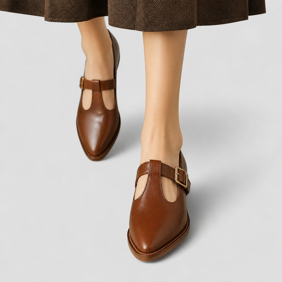 MIA - ZAPATOS MARY JANE DE PIEL
