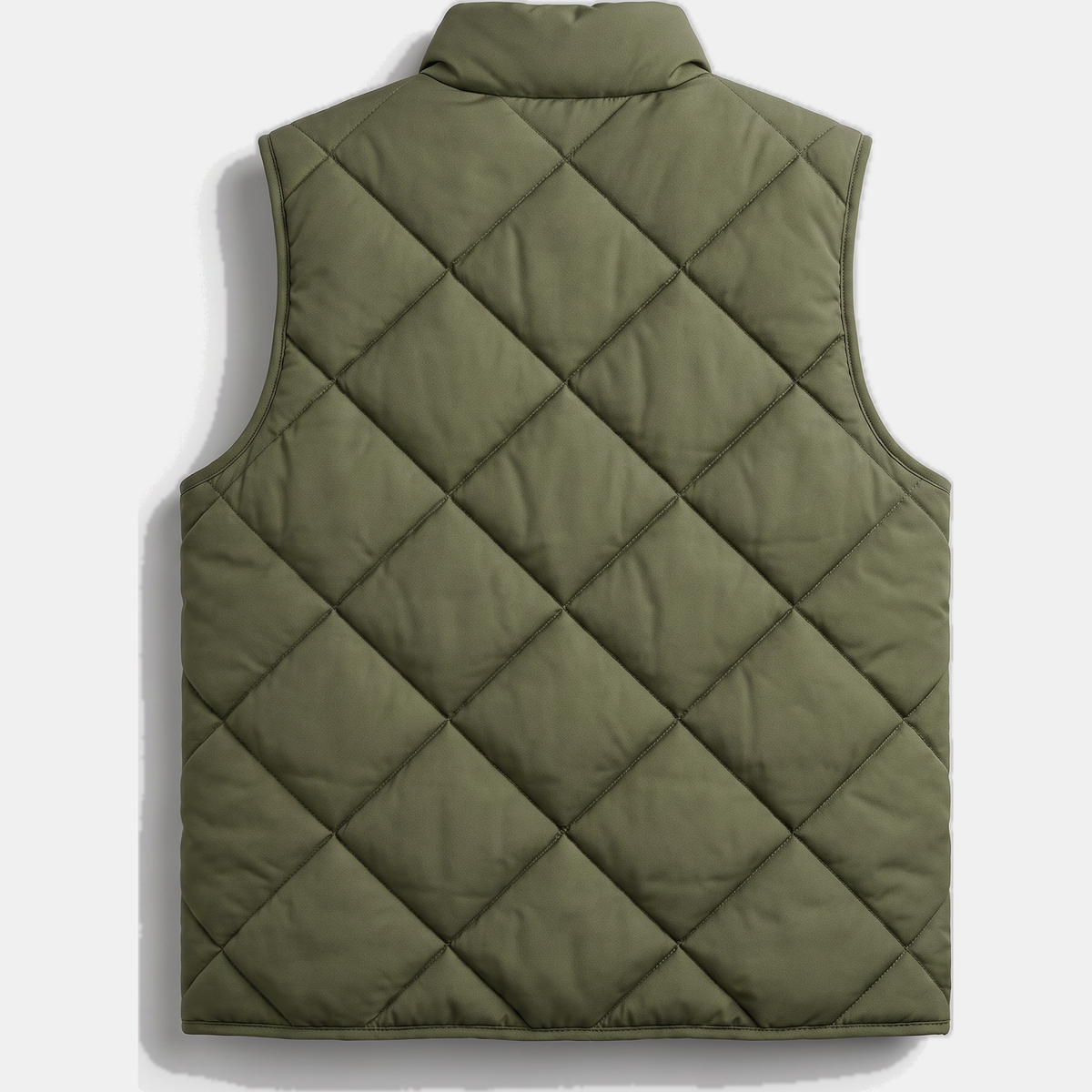VINTRA - CHALECO ACOLCHADO MIDI CON CAPUCHA