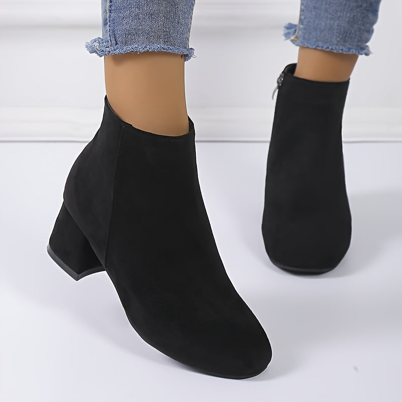 ALCYONE - BOTINES CHELSEA DE TACÓN ANCHO