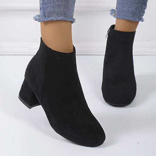 ALCYONE - BOTINES CHELSEA DE TACÓN ANCHO