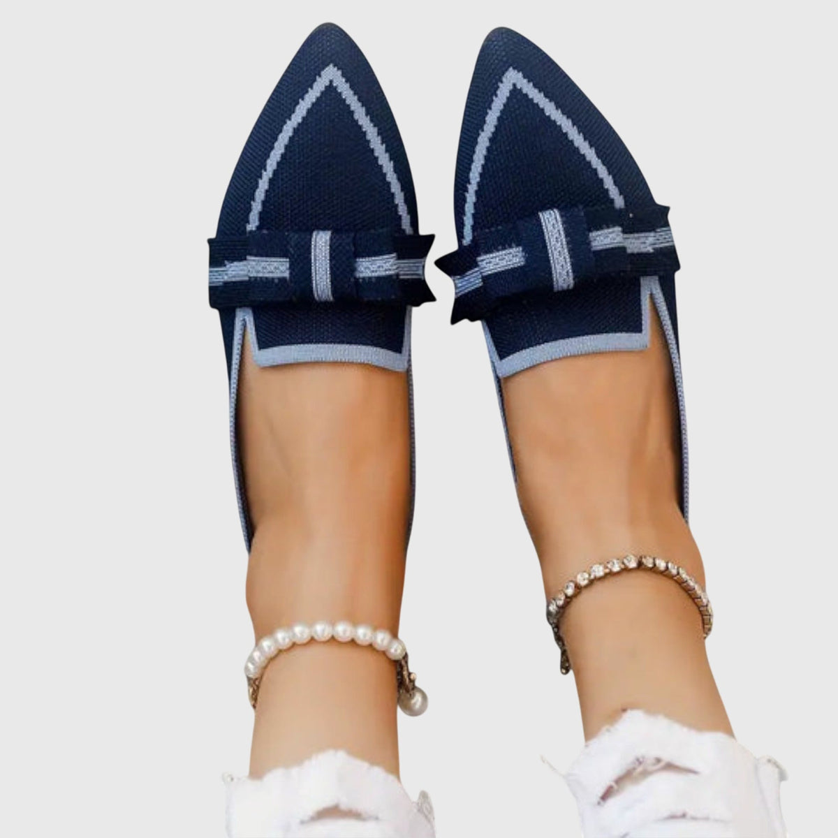 BLAIRE - ZAPATOS PLANOS CON LAZO