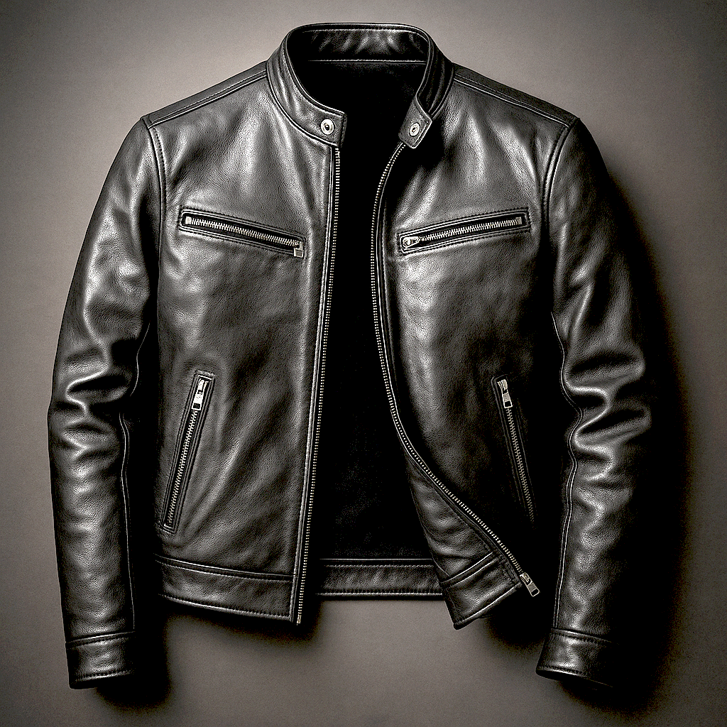 VITTORIO - CHAQUETA DE CUERO VINTAGE