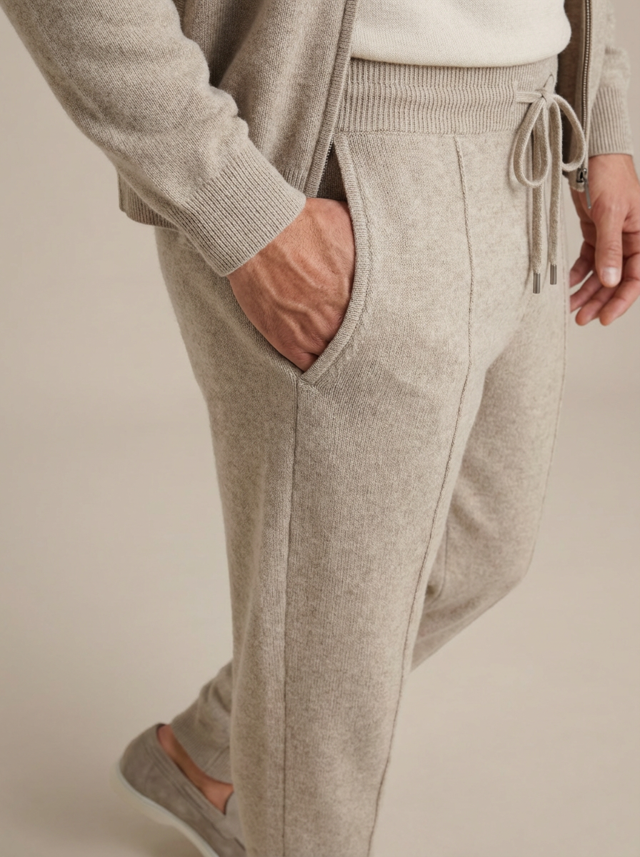CONJUNTO CON CHAQUETA - BEIGE