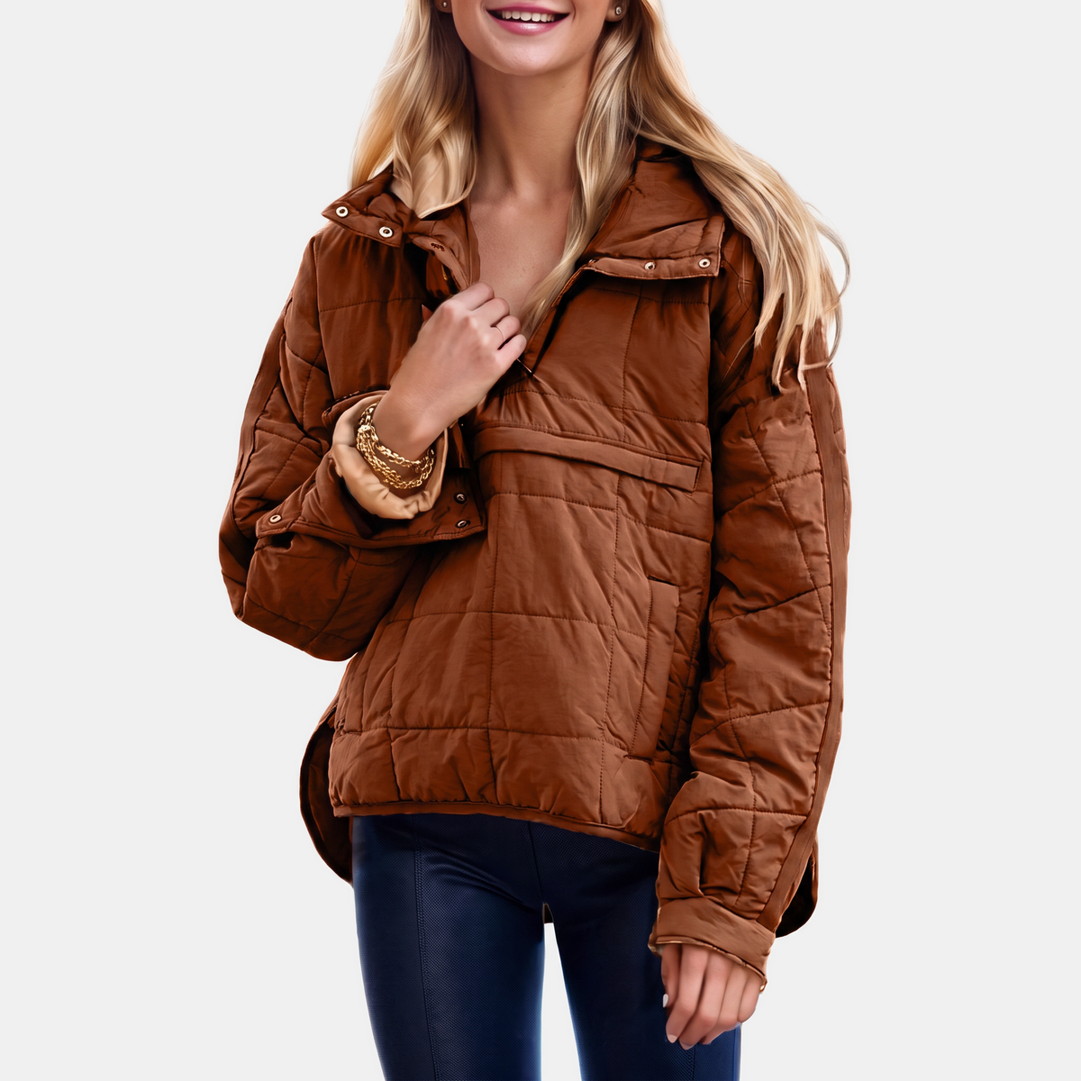 BRUMA - CHAQUETA ACOLCHADA CERRADA CON CUELLO ALTO