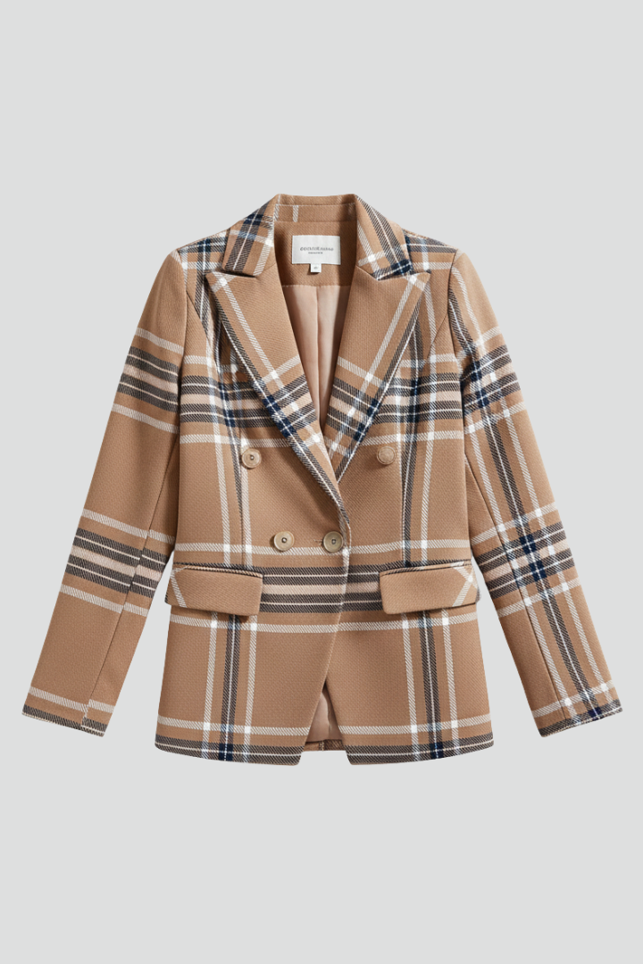 DELPHINE - BLAZER ENTALLADO DE TEXTURA