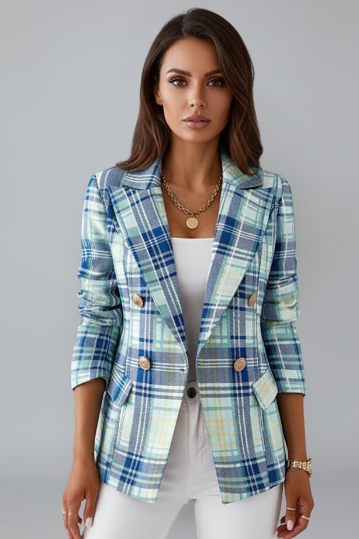 DELPHINE - BLAZER ENTALLADO DE TEXTURA