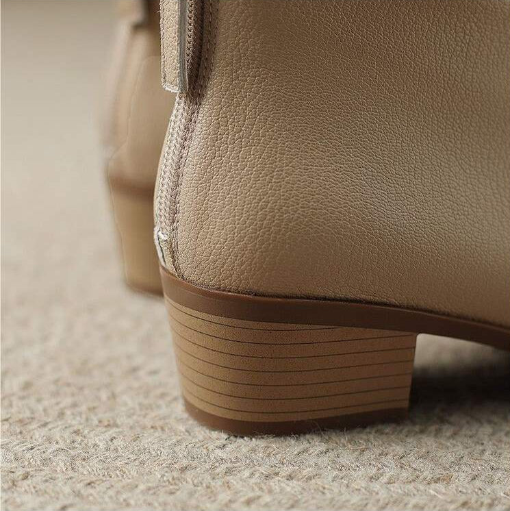 KENSLEY - BOTINES ELEGANTES DE TACÓN ANCHO