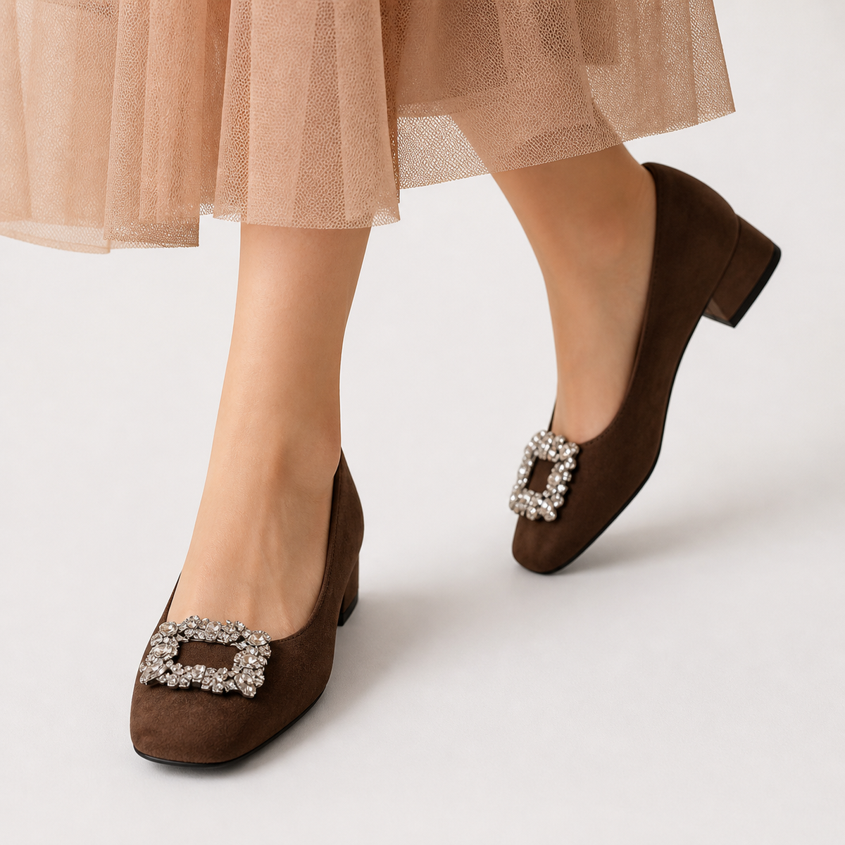 JULIANYSSA - ZAPATOS DE TACÓN CÓMODOS
