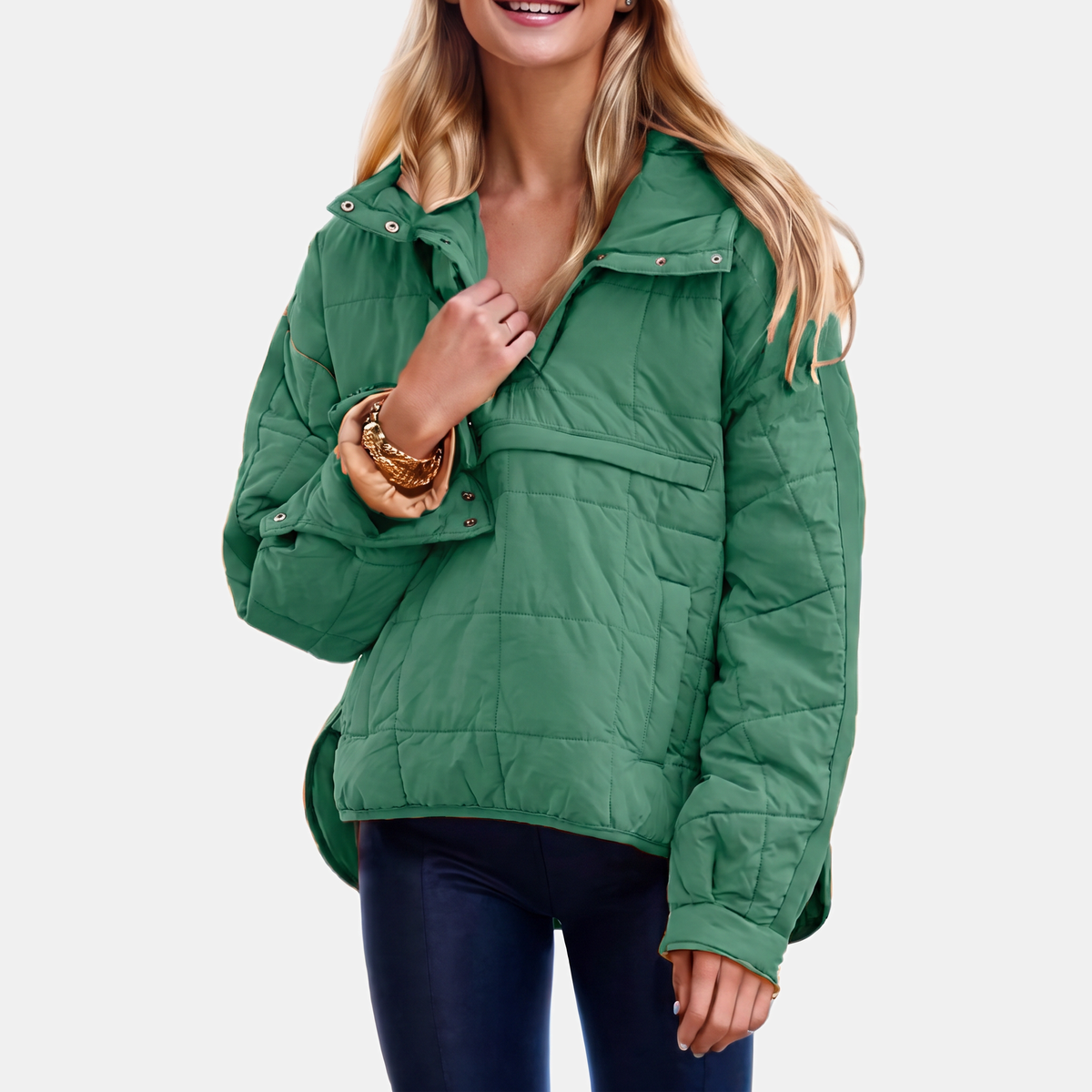 BRUMA - CHAQUETA ACOLCHADA CERRADA CON CUELLO ALTO