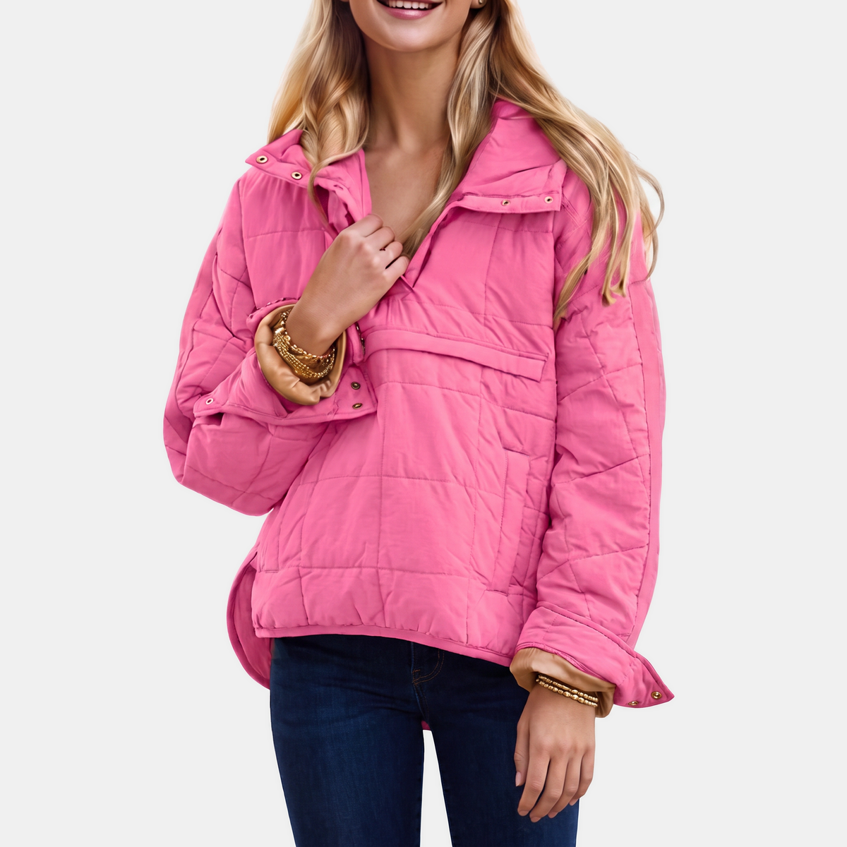 BRUMA - CHAQUETA ACOLCHADA CERRADA CON CUELLO ALTO
