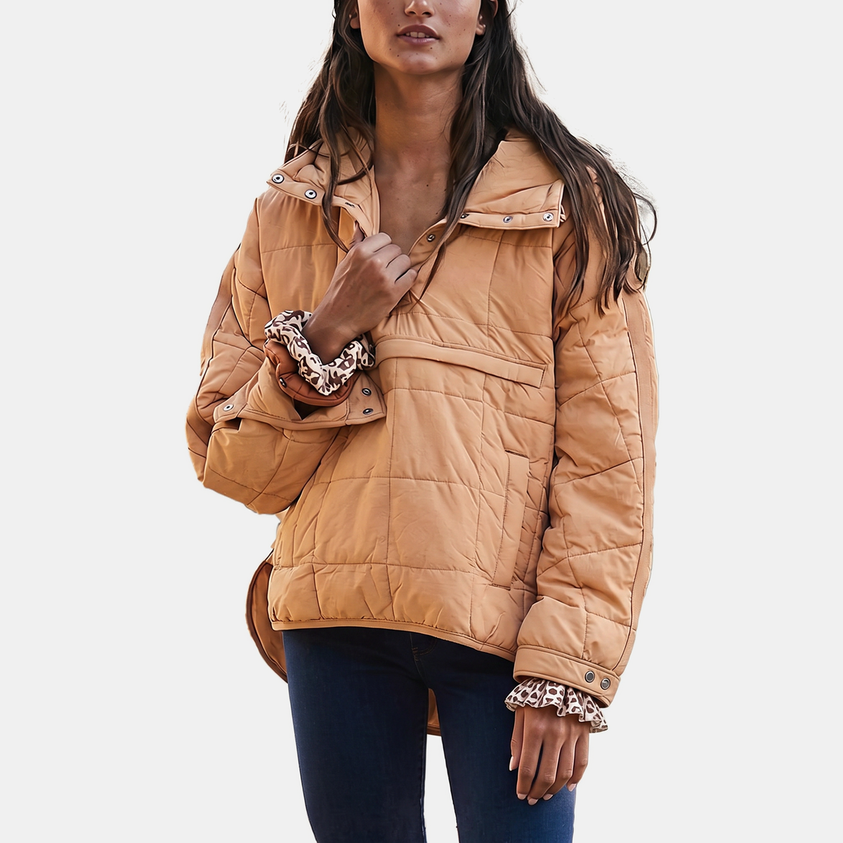 BRUMA - CHAQUETA ACOLCHADA CERRADA CON CUELLO ALTO