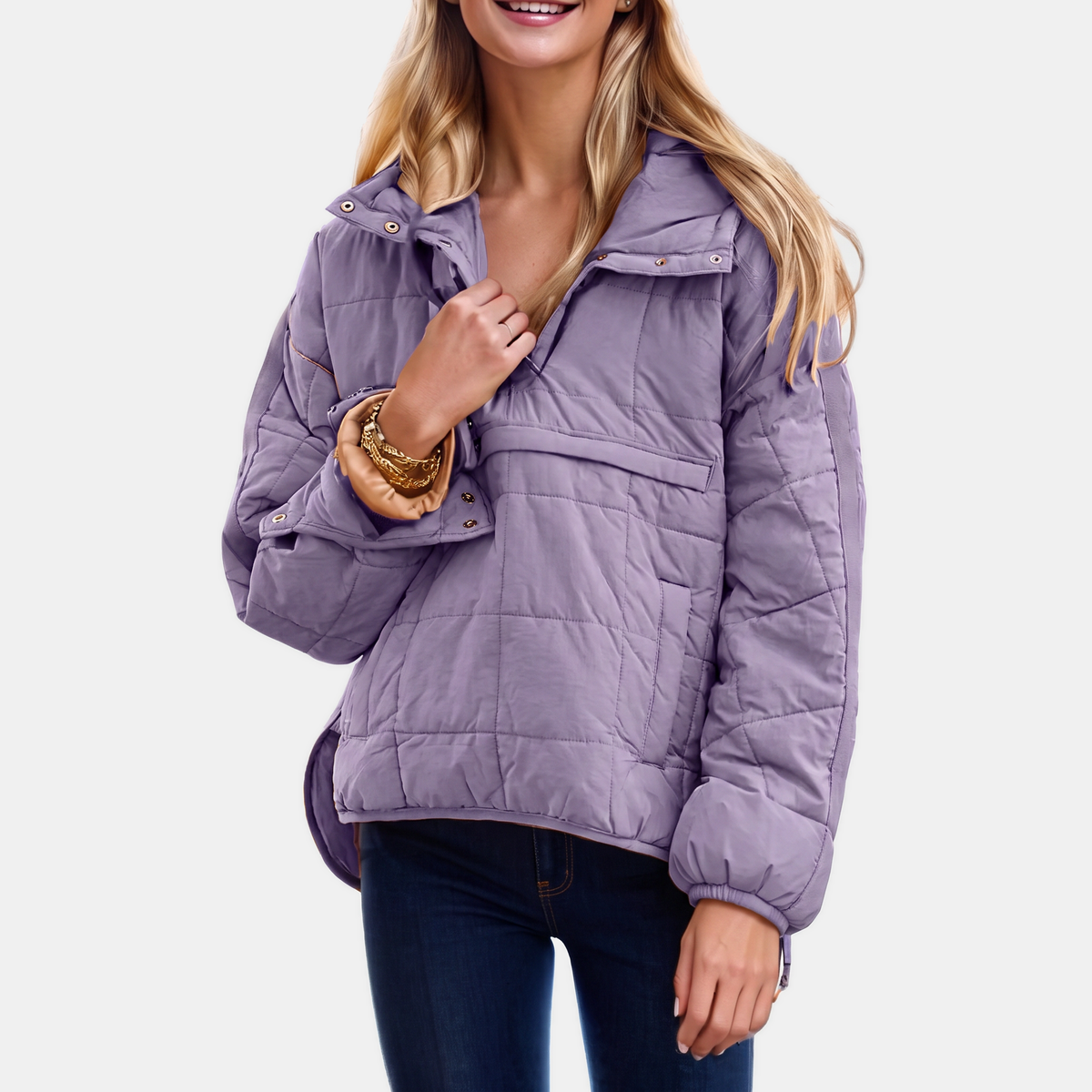 BRUMA - CHAQUETA ACOLCHADA CERRADA CON CUELLO ALTO