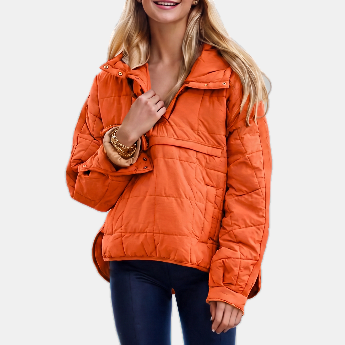 BRUMA - CHAQUETA ACOLCHADA CERRADA CON CUELLO ALTO