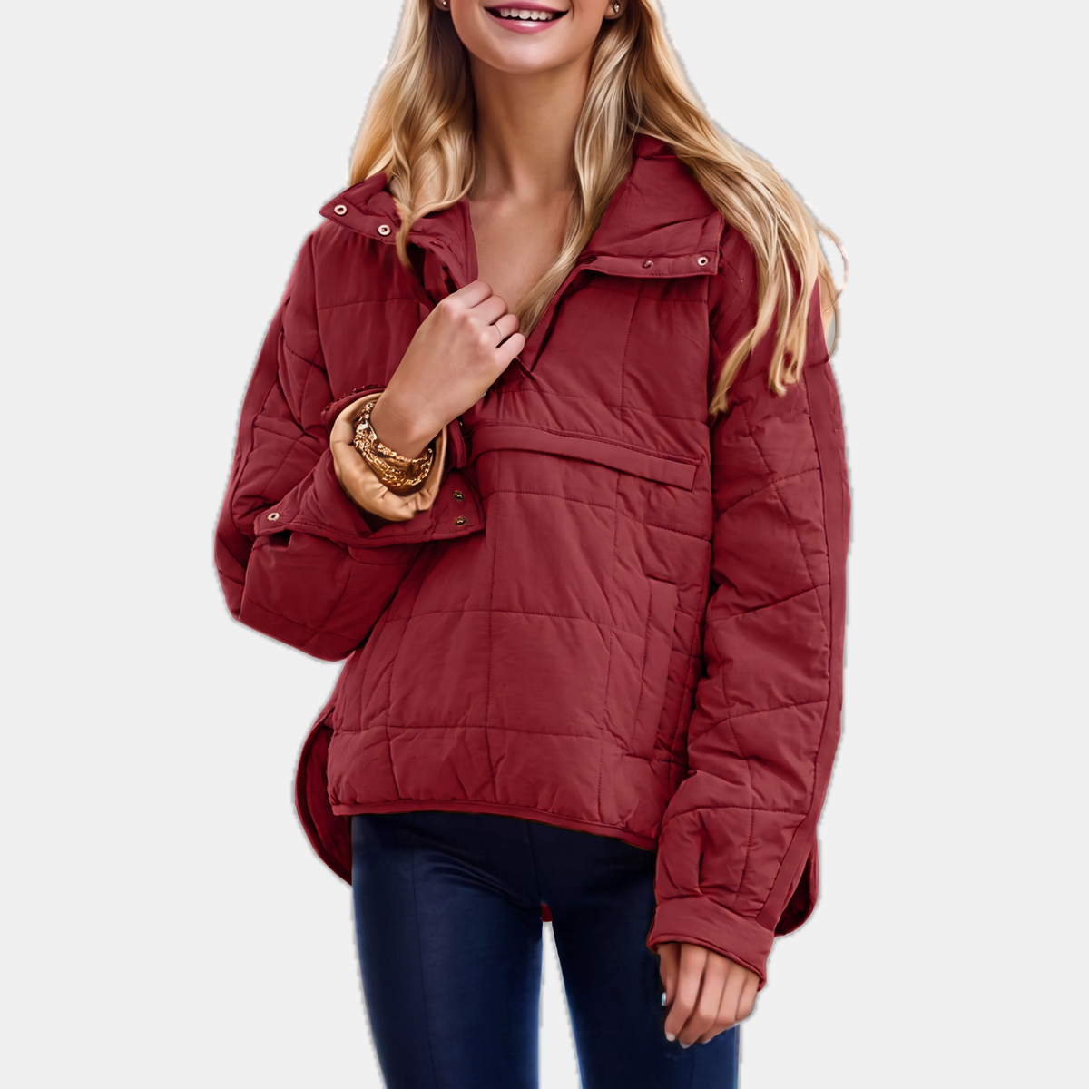BRUMA - CHAQUETA ACOLCHADA CERRADA CON CUELLO ALTO