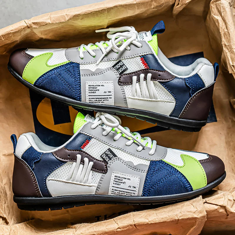 GIOVANNI - ZAPATILLAS RETRO DE COLORES