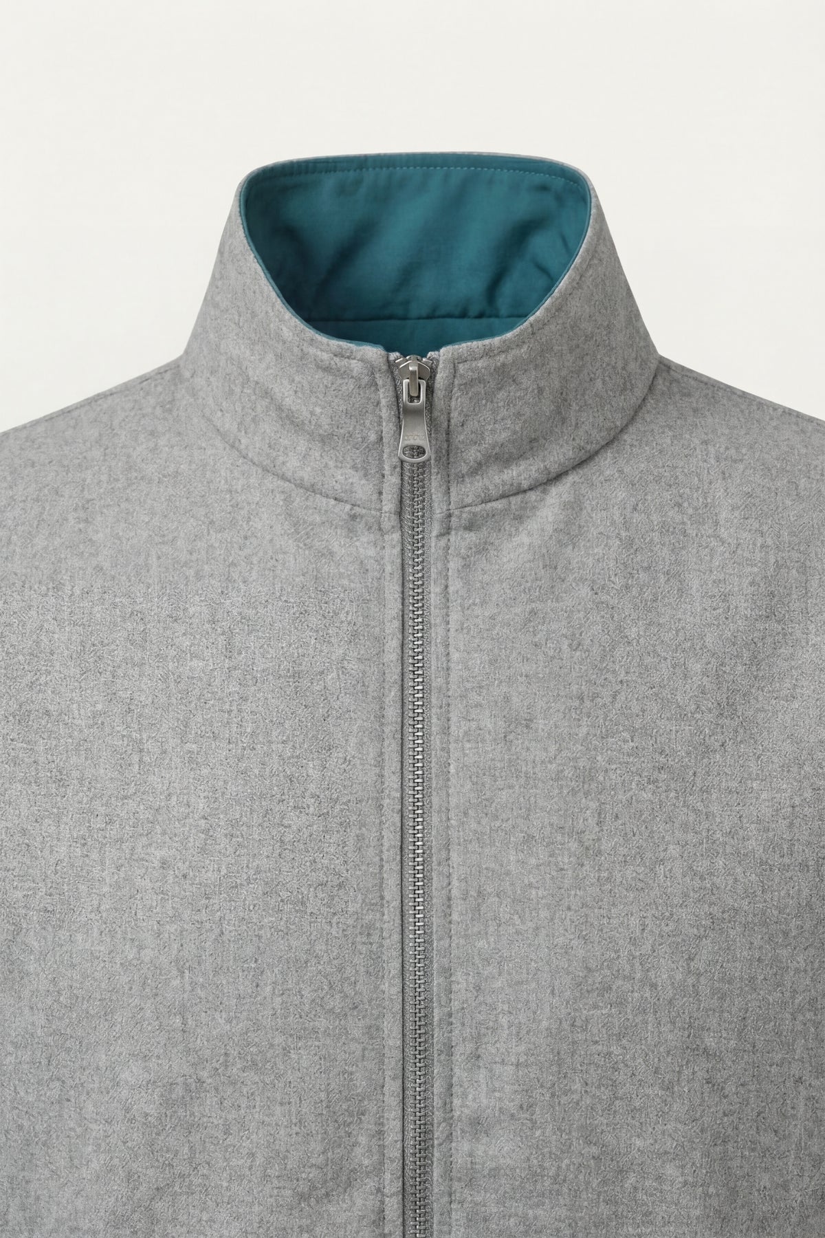 CHAQUETA TÉCNICA VERDE AZULADO