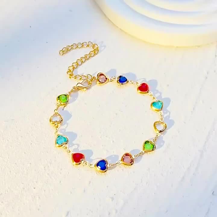 PULSERA CON FORMA DE CORAZÓN