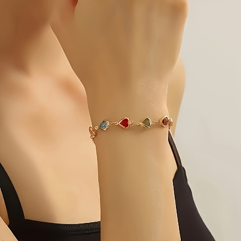 PULSERA CON FORMA DE CORAZÓN