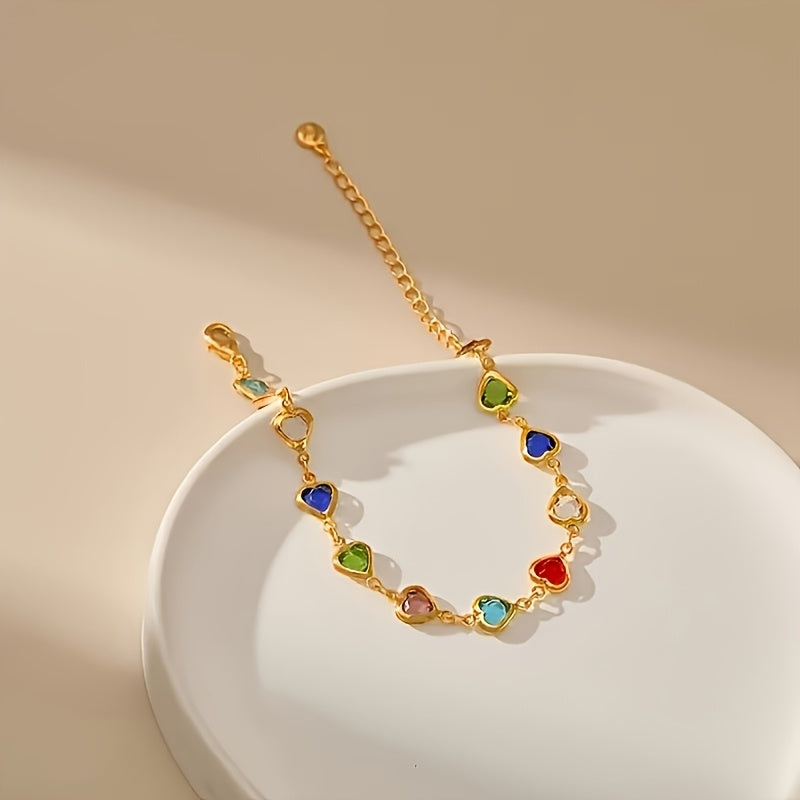 PULSERA CON FORMA DE CORAZÓN