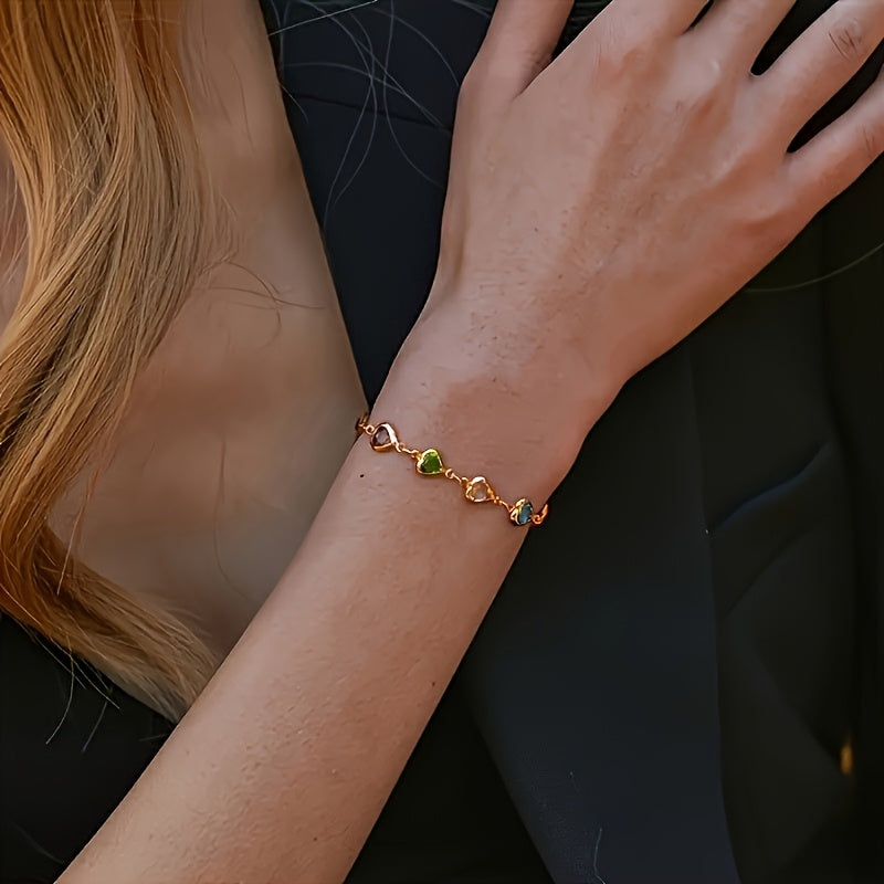 PULSERA CON FORMA DE CORAZÓN