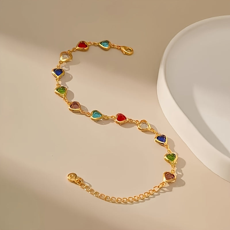 PULSERA CON FORMA DE CORAZÓN