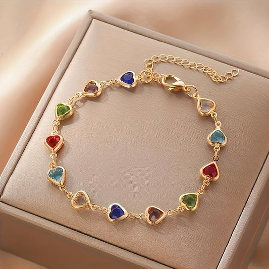 PULSERA CON FORMA DE CORAZÓN