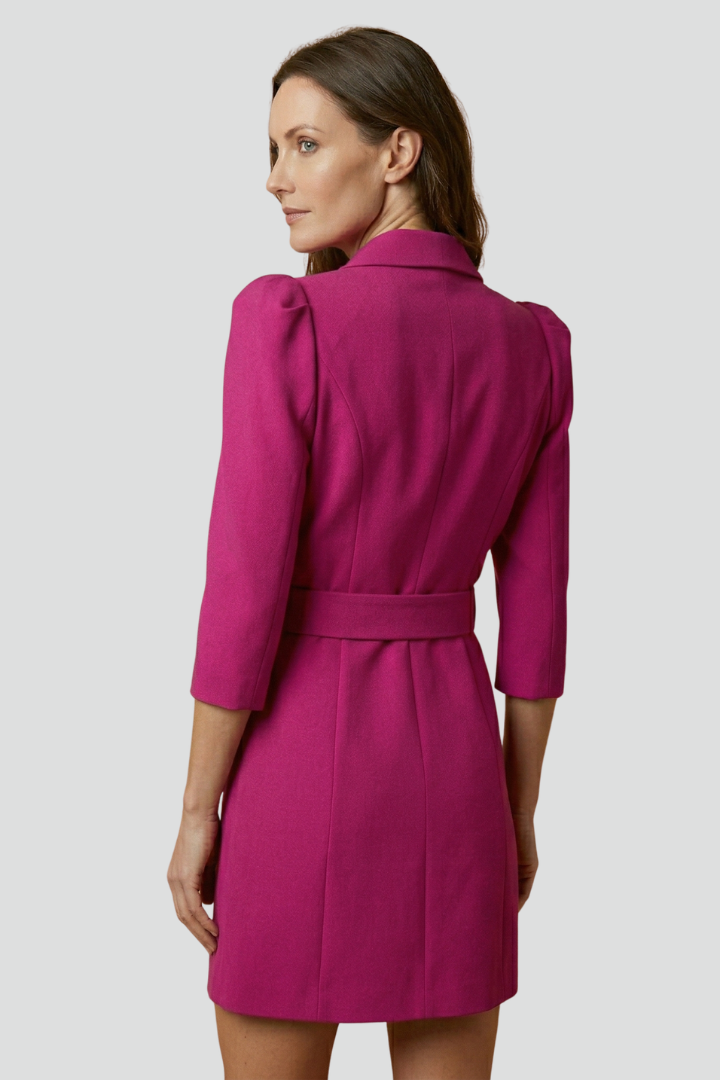 FLORENCE - VESTIDO BLAZER CRUZADO CON BOTONES