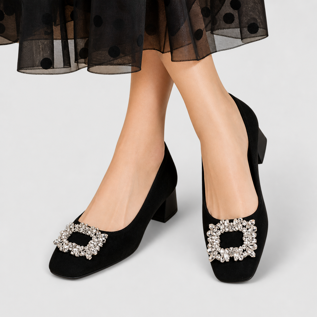 JULIANYSSA - ZAPATOS DE TACÓN CÓMODOS