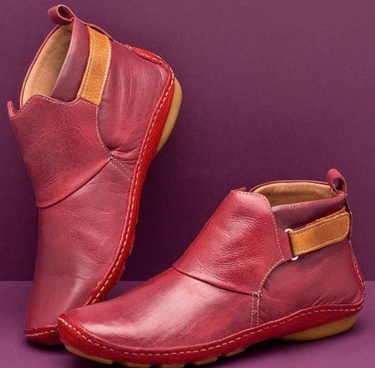 PENELOPE - BOTINES DE PIEL CON CORREA