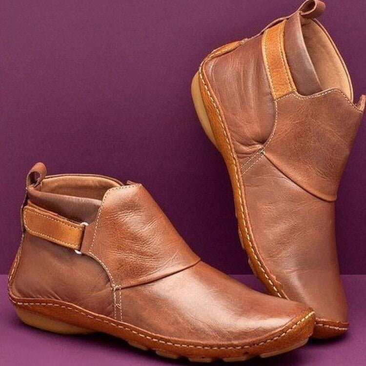 PENELOPE - BOTINES DE PIEL CON CORREA