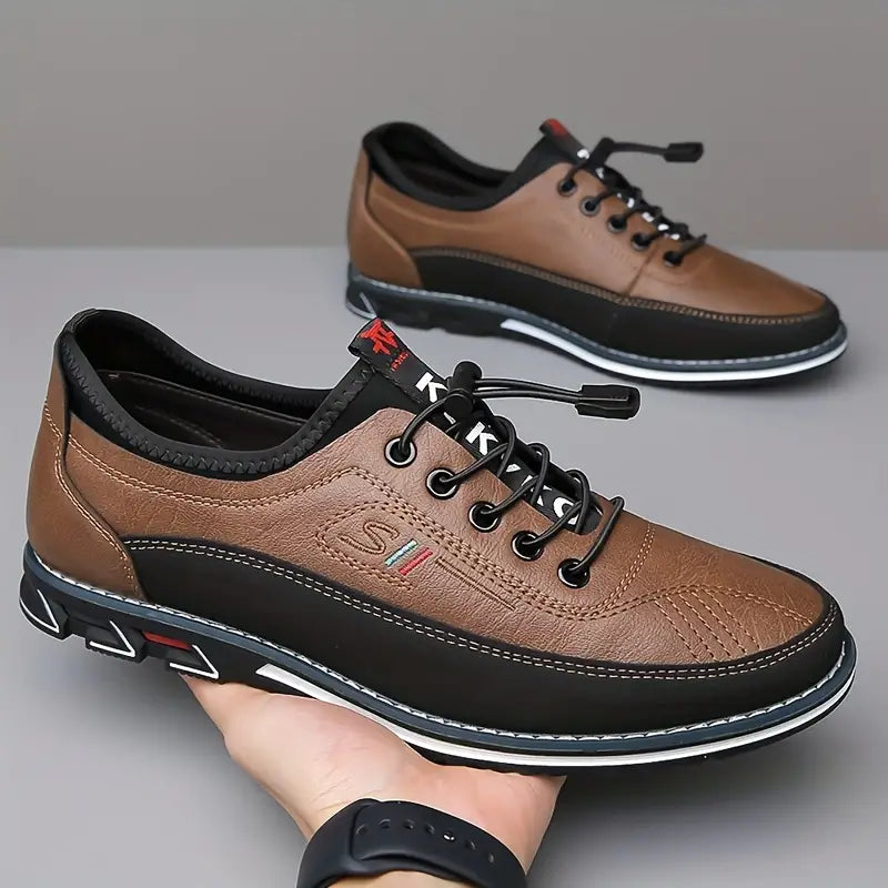 ROBERTO - ZAPATOS OXFORD DE PIEL