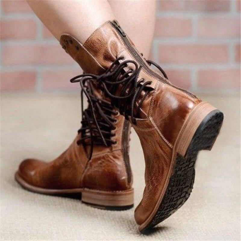 VENETIA - BOTINES CAMPEROS CON CORDONES